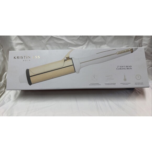 Kristin Ess Other - Kristin Ess Titanium Curling Iron Barrel Blowout Waves 425°F Digital Display 2"
